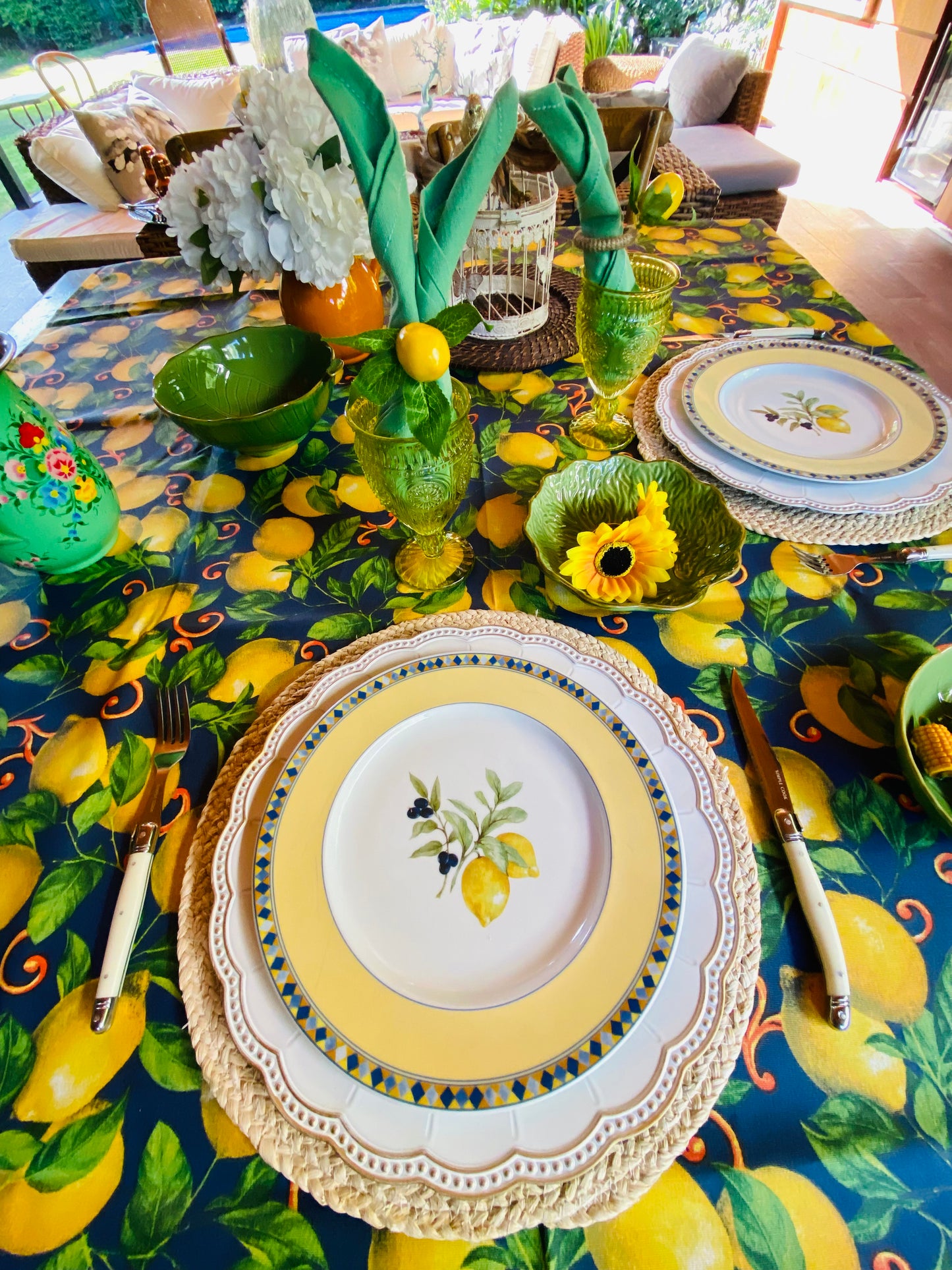 Limoncello blu